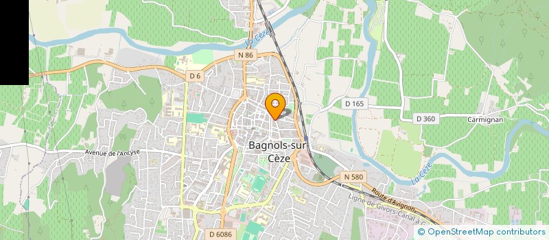 localisation de l'entreprise LORANCE BOUTIQUE  BAGNOLS-SUR-CEZE
