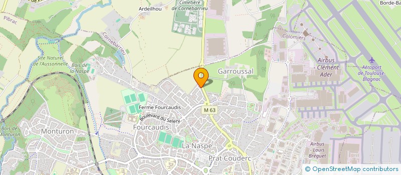 localisation de l'entreprise LORANE à COLOMIERS
