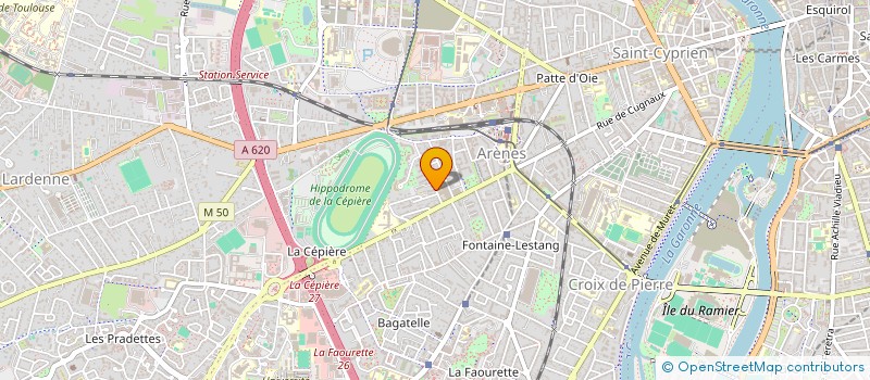 localisation de l'entreprise LORANGE à TOULOUSE