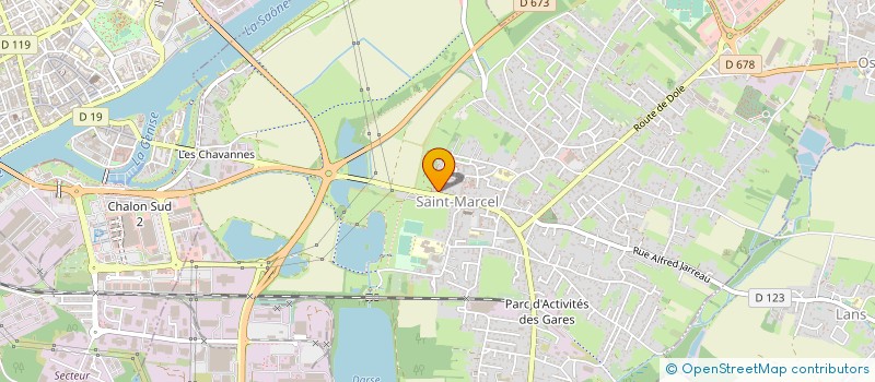 localisation de l'entreprise LORANGEENNE  SAINT-MARCEL
