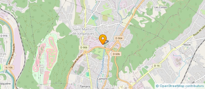 localisation de l'entreprise LORANICK  SAINT-MARTIN-DE-VALGALGUES