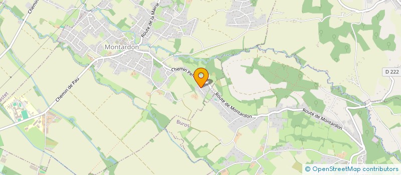 localisation de l'entreprise LORANLINE  MONTARDON