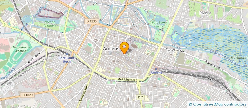 localisation de l'entreprise LORATEL à AMIENS