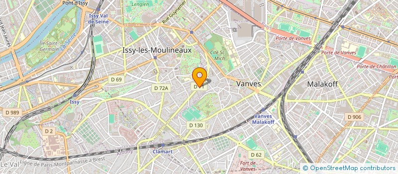 localisation de l'entreprise LORAXEL à ISSY-LES-MOULINEAUX