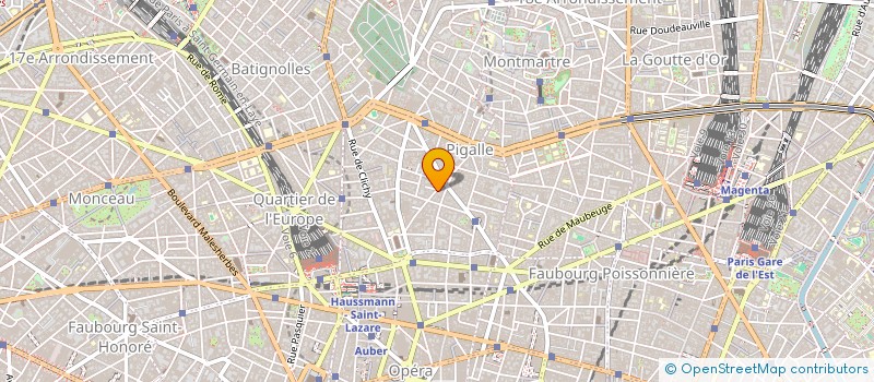 localisation de l'entreprise LORAY à PARIS