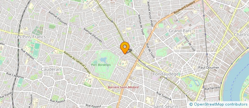 localisation de l'entreprise LORCA  BORDEAUX