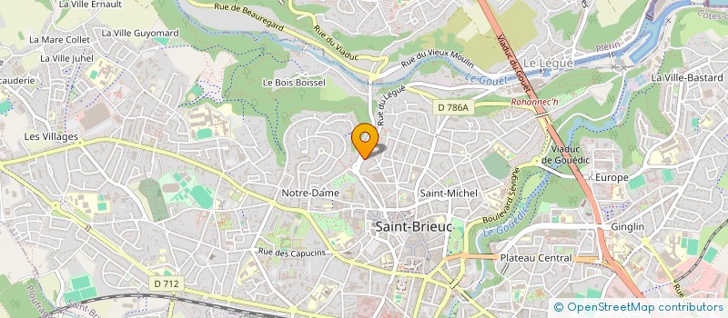 localisation de l'entreprise LORCHAMP à SAINT-BRIEUC