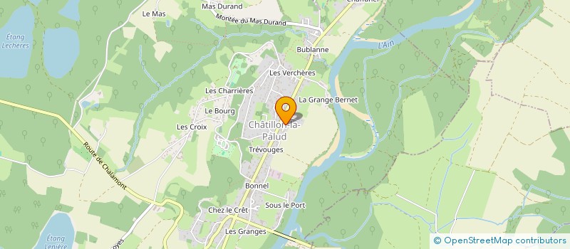 localisation de l'entreprise LORCIA à CHATILLON-LA-PALUD