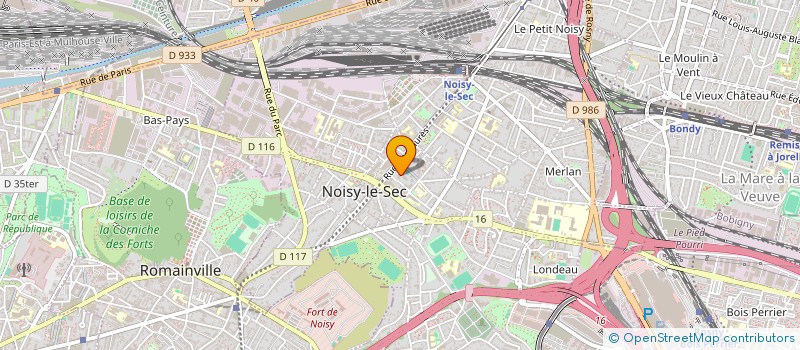 localisation de l'entreprise LORD 17 à NOISY-LE-SEC