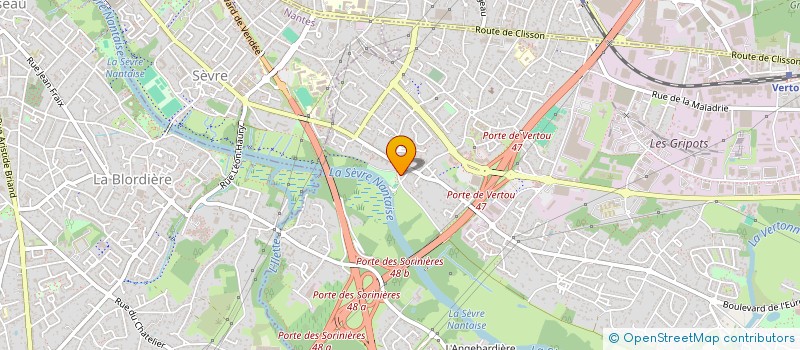 localisation de l'entreprise LORD  VERTOU