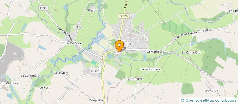 localisation de l'entreprise LORD GALLERY  PALLUAU