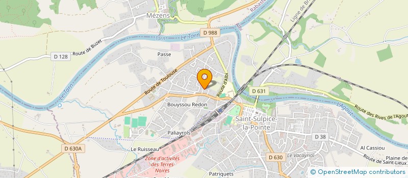 localisation de l'entreprise LORD OF CAR à SAINT-SULPICE-LA-POINTE