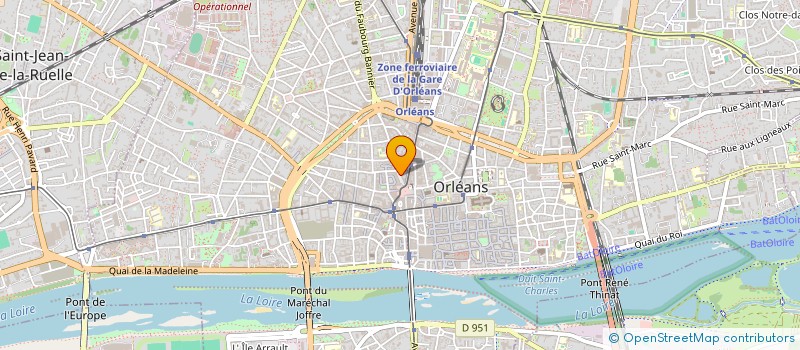 localisation de l'entreprise LORD PATRIMOINE & ASSOCIES à ORLEANS