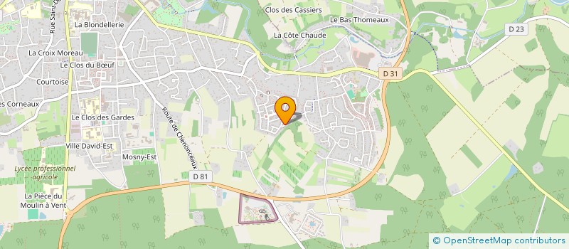 localisation de l'entreprise LORD PRODUCTION  AMBOISE