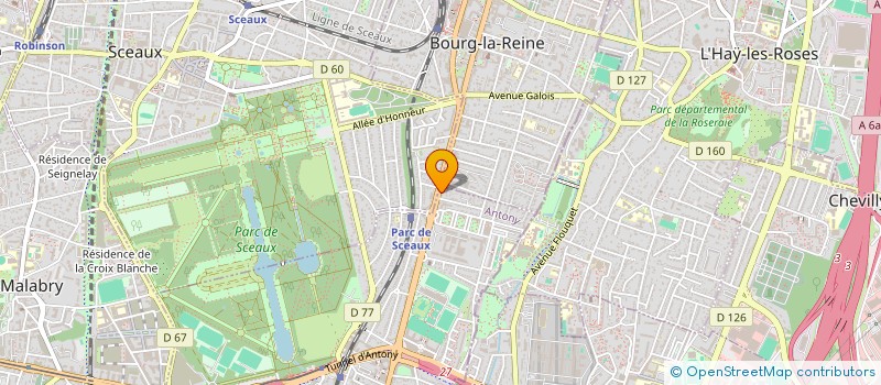 localisation de l'entreprise LORD SA à ANTONY