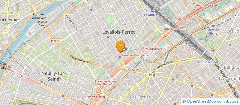 localisation de l'entreprise LORD SANDWICH à LEVALLOIS-PERRET