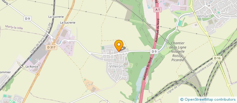 localisation de l'entreprise LORD VILLERON  VILLERON