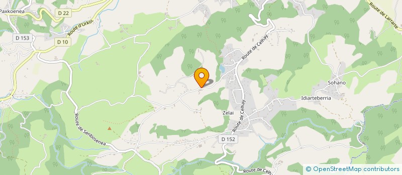 localisation de l'entreprise LORDAKOA  HASPARREN