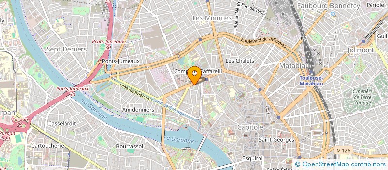 localisation de l'entreprise LORDAT  TOULOUSE