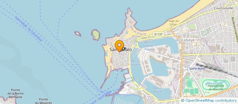 localisation de l'entreprise LORDAV à SAINT-MALO