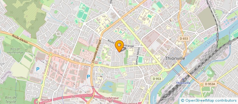 localisation de l'entreprise LORDEZ à THIONVILLE