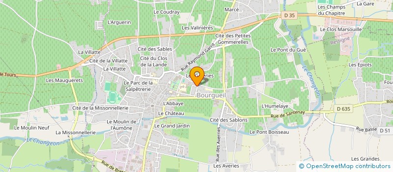 localisation de l'entreprise LORDS OF SHADOWS  BOURGUEIL