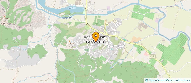 localisation de l'entreprise LORE HEYA ADCM  ROQUEBRUNE-SUR-ARGENS