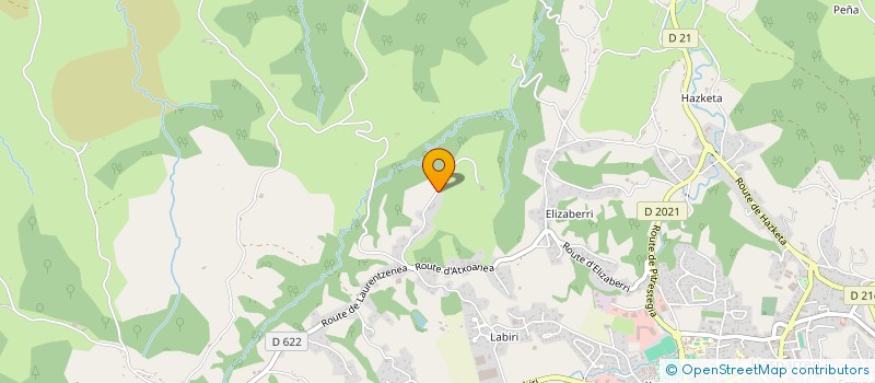 localisation de l'entreprise LOREAMAIUR  HASPARREN