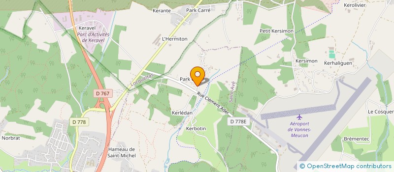 localisation de l'entreprise LOREDIS à SAINT-AVE