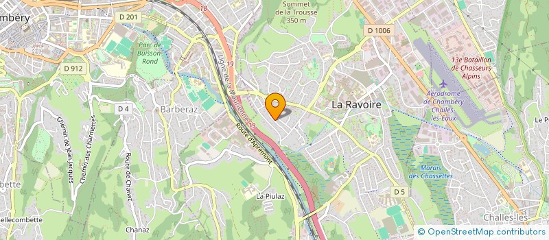 localisation de l'entreprise LOREKA  LA RAVOIRE