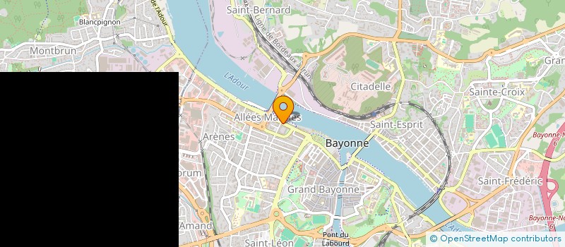 localisation de l'entreprise LOREKA  BAYONNE