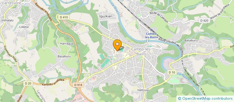 localisation de l'entreprise LOREKI SERVICES à ITXASSOU