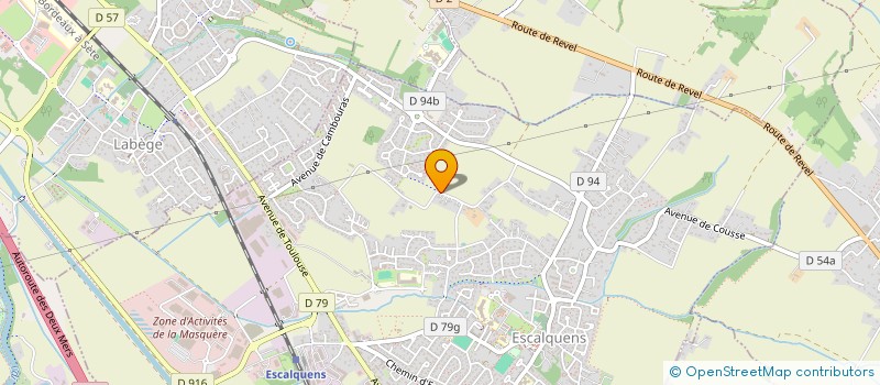 localisation de l'entreprise LORELEI INVESTISSEMENTS  ESCALQUENS