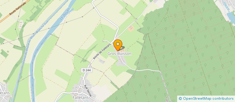 localisation de l'entreprise LORELEI PRODUCTION  PLUMONT