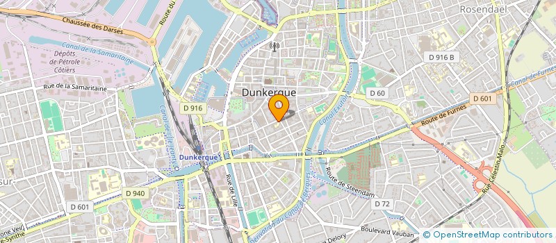 localisation de l'entreprise LORELEI VITSE SELARL D AVOCAT à DUNKERQUE