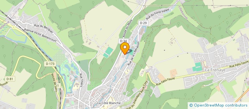 localisation de l'entreprise LORELEY'S HEAD SPA  LILLEBONNE