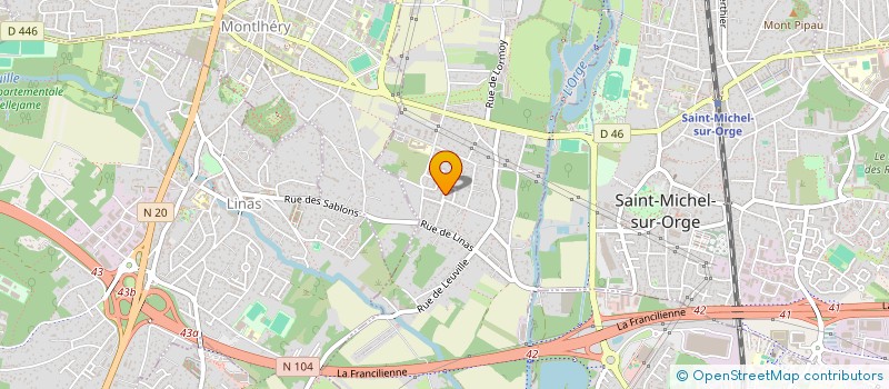 localisation de l'entreprise LORELY  LONGPONT-SUR-ORGE