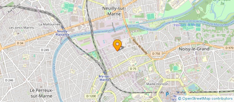 localisation de l'entreprise LORELYCE à NOISY-LE-GRAND