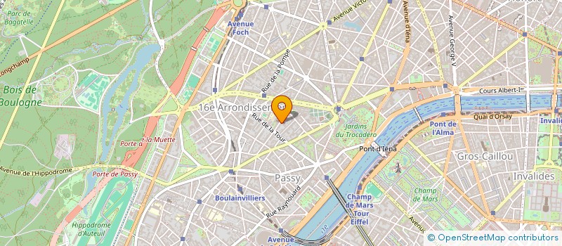 localisation de l'entreprise LOREMAX 21  PARIS