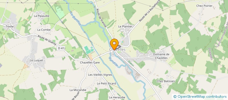 localisation de l'entreprise LOREME à CHAZELLES