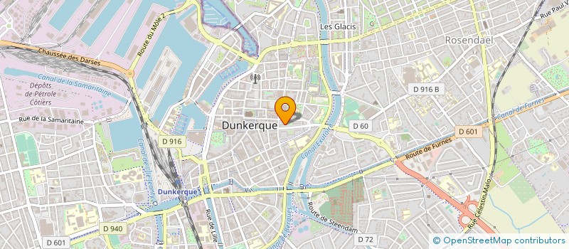 localisation de l'entreprise LORENA à DUNKERQUE