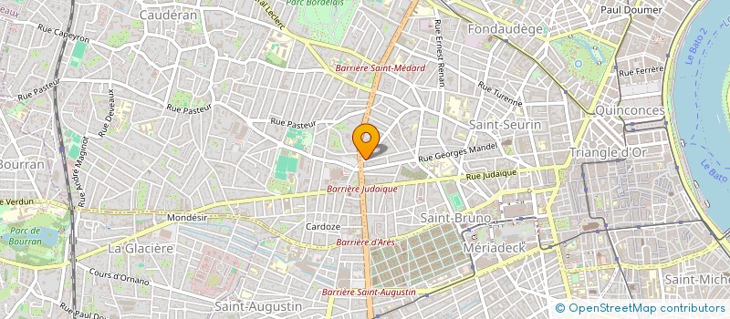 localisation de l'entreprise LORENALEX  BORDEAUX