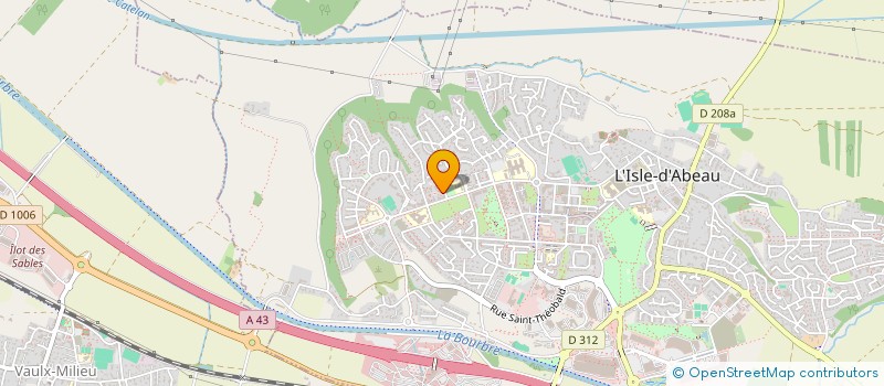 localisation de l'entreprise LORENE CORENTIN PARDO PROMOTION  L'ISLE-D'ABEAU