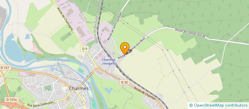 localisation de l'entreprise LORENFI  ESSEGNEY