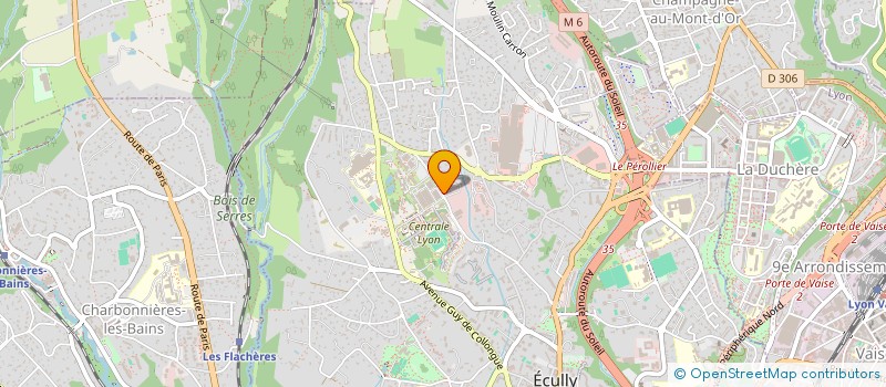 localisation de l'entreprise LORENIA GROUP  ECULLY