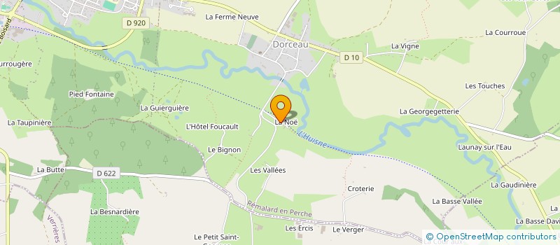 localisation de l'entreprise LORENIMMO à REMALARD-EN-PERCHE
