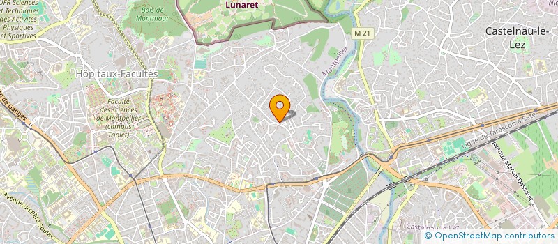 localisation de l'entreprise LORENJO à MONTPELLIER