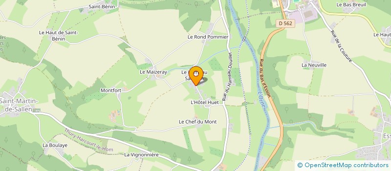 localisation de l'entreprise LORENST AUTO  CUVERVILLE