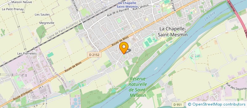 localisation de l'entreprise LORENSTAVO à LA CHAPELLE-SAINT-MESMIN