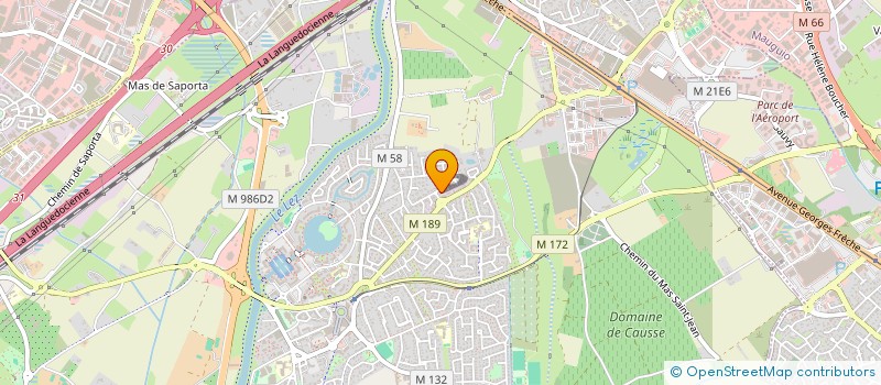 localisation de l'entreprise LORENTE AUTOMOBILES à LATTES